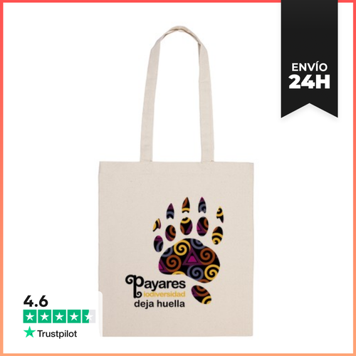 Bolsa De Tela Huellas De Payares LaTostadora - latostadora.com - Modalova