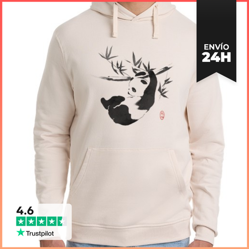 Sudadera Unisex Con Capucha Giant Panda LaTostadora - latostadora.com - Modalova