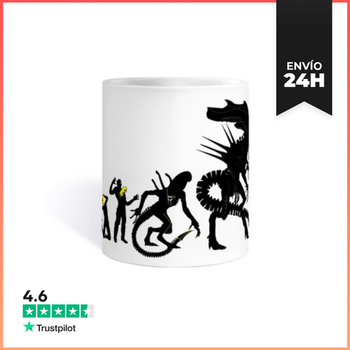 Taza Alien Evolution ( NO TEXT) LaTostadora - latostadora.com - Modalova