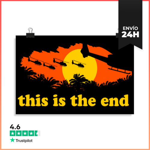 Póster Horizontal This Is The End LaTostadora - latostadora.com - Modalova