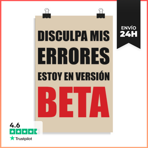 Póster Vertical Versión Beta LaTostadora - latostadora.com - Modalova