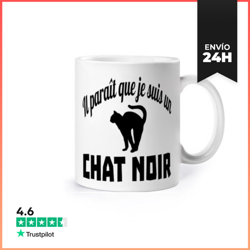 Taza Parezco Ser Un Gato Negro LaTostadora - latostadora.com - Modalova