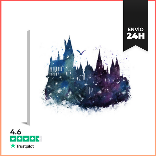 Lienzo Horizontal Watercolor School LaTostadora - latostadora.com - Modalova