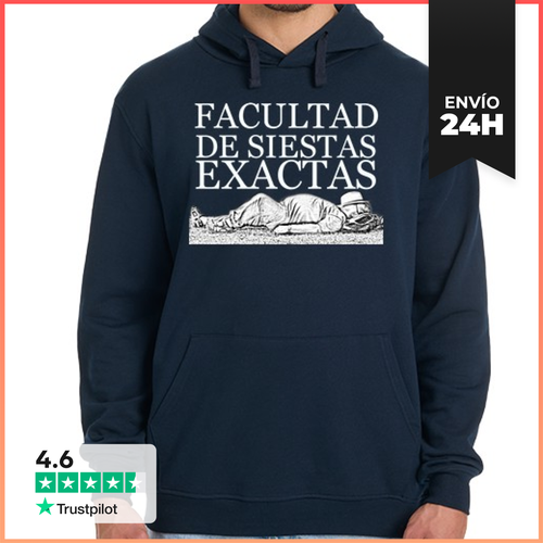Sudadera Unisex Con Capucha FACULTAD DE SIESTAS BN LaTostadora - latostadora.com - Modalova