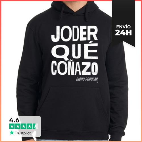 Sudadera Unisex Con Capucha Joder Qué Coñazo LaTostadora - latostadora.com - Modalova