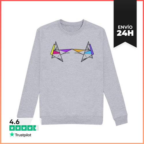 Sudadera Unisex Simple Geometry LaTostadora - latostadora.com - Modalova
