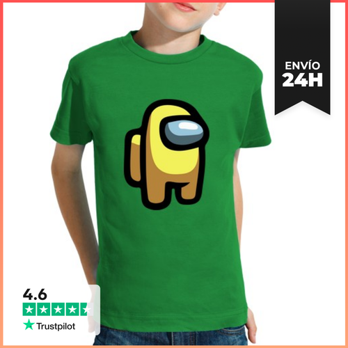 Camiseta Clásica Para Niños Among Us, Amarillo LaTostadora - latostadora.com - Modalova