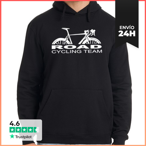 Sudadera Unisex Con Capucha Road Cycling Team Blanc LaTostadora - latostadora.com - Modalova