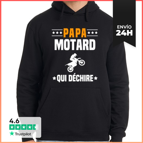 Sudadera Unisex Con Capucha Papá Motorista Que Arranca - latostadora.com - Modalova