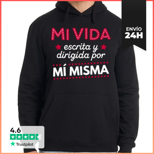 Sudadera Unisex Con Capucha Mi Vida LaTostadora - latostadora.com - Modalova