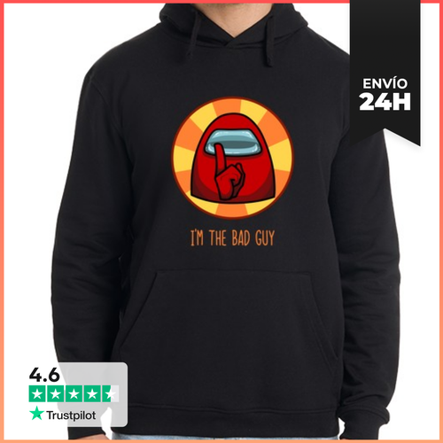 Sudadera Unisex Con Capucha Bad Guy - Sudadera Hombre LaTostadora - latostadora.com - Modalova