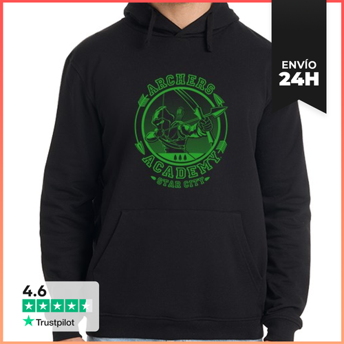 Sudadera Unisex Con Capucha Archers Academy LaTostadora - latostadora.com - Modalova