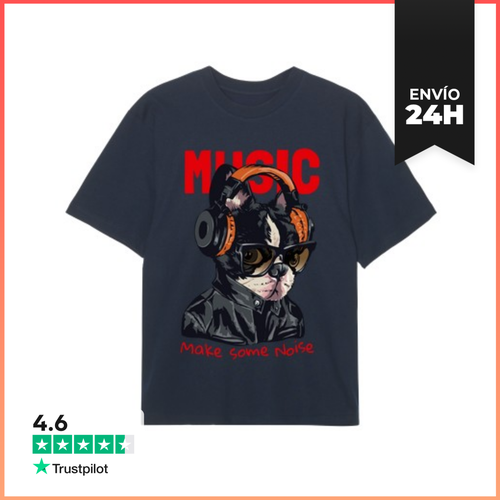 Camiseta Oversize MAKE SOME NOISE LaTostadora - latostadora.com - Modalova