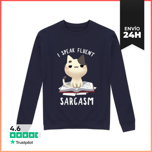 Sudadera Unisex Fluent Sarcasm LaTostadora - latostadora.com - Modalova