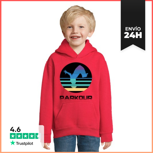 Sudadera Para Niños Con Capucha Diseño 2640732, Parkour - latostadora.com - Modalova