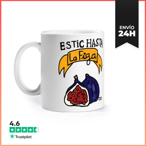 Taza Estic Hasta La Figa LaTostadora - latostadora.com - Modalova