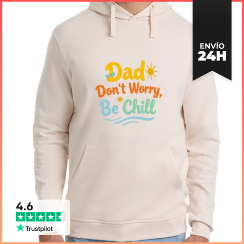 Sudadera Unisex Con Capucha Papá Sé Relajado LaTostadora - latostadora.com - Modalova