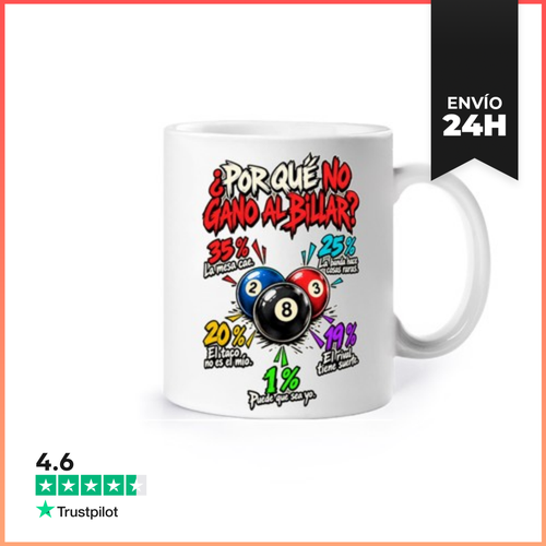 Taza Las Excusas Del Jugador De Billar LaTostadora - latostadora.com - Modalova