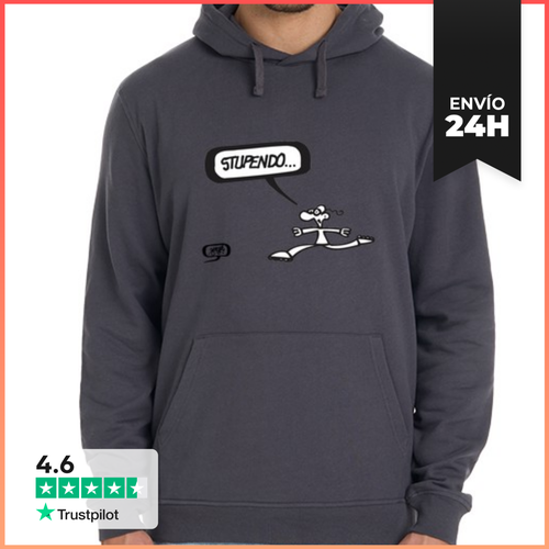 Sudadera Unisex Con Capucha Sudadera Stupendo LaTostadora - latostadora.com - Modalova