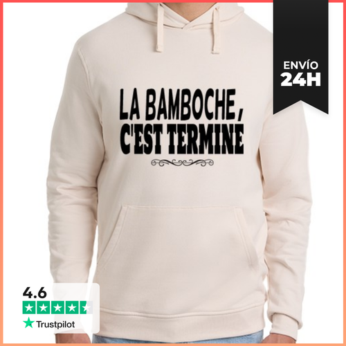 Sudadera Unisex Con Capucha El Bamboche Esta Terminado - latostadora.com - Modalova