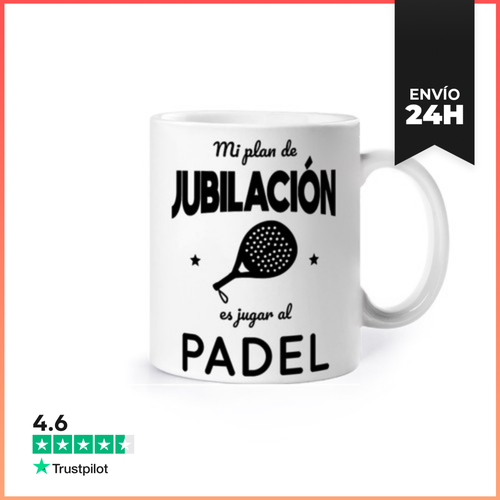 Taza Plan De Jubilación Jugar Al Padel LaTostadora - latostadora.com - Modalova