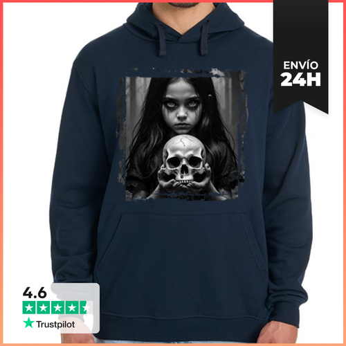 Sudadera Unisex Con Capucha Niña De Las Sombras Fc LaTostadora - latostadora.com - Modalova