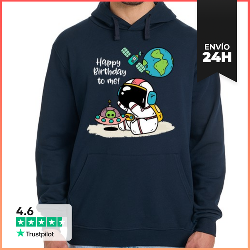 Sudadera Unisex Con Capucha Astronaut Birthday Sudadera - latostadora.com - Modalova
