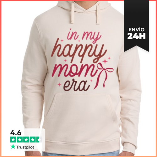 Sudadera Unisex Con Capucha IN MY HAPPY MOM ERA COQUETTE BOW - latostadora.com - Modalova