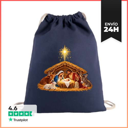 Mochila Saco Con Cuerdas Natividad LaTostadora - latostadora.com - Modalova