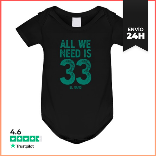 Body Bebé ALL WE NEED IS 33 F1 LaTostadora - latostadora.com - Modalova