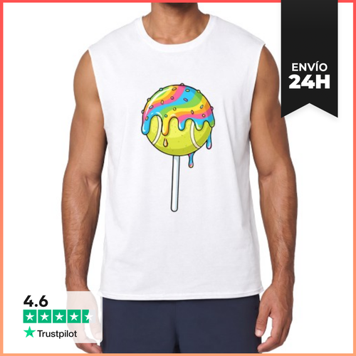 Camiseta Sin Mangas Humor De Dibujos Animados Sobre Comida - latostadora.com - Modalova