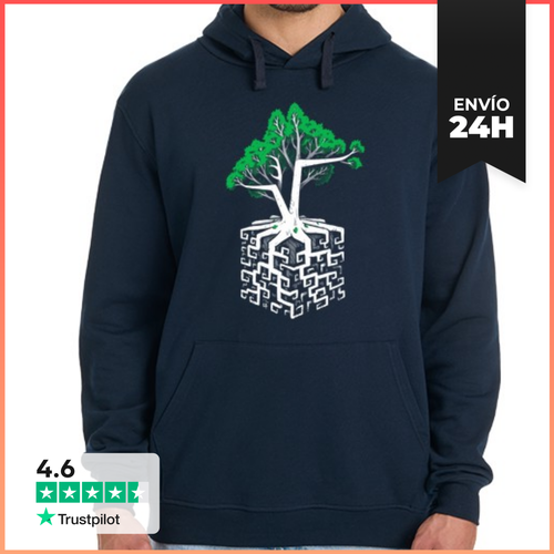 Sudadera Unisex Con Capucha Raíz Cúbica - Cubo Raíz LaTostadora - latostadora.com - Modalova