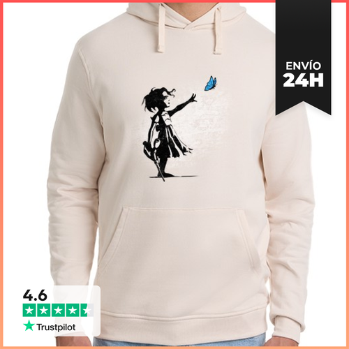 Sudadera Unisex Con Capucha Little Sister LaTostadora - latostadora.com - Modalova
