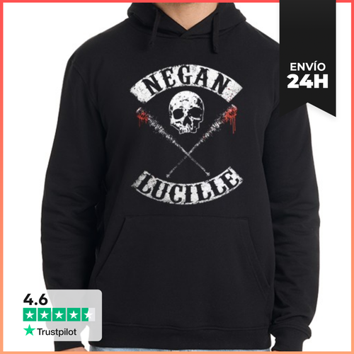 Sudadera Unisex Con Capucha Negan Y Lucille (The Walking Dead) - latostadora.com - Modalova