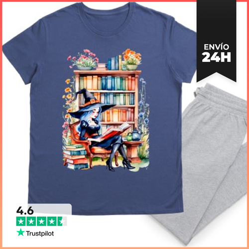 Pijama Bruja Leyendo Librería Biblioteca LaTostadora - latostadora.com - Modalova
