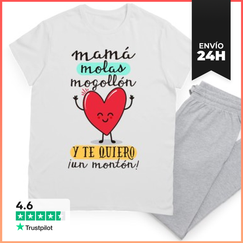 Pijama Mamá Molas Mogollón Y Te Quiero ¡un Mon LaTostadora - latostadora.com - Modalova