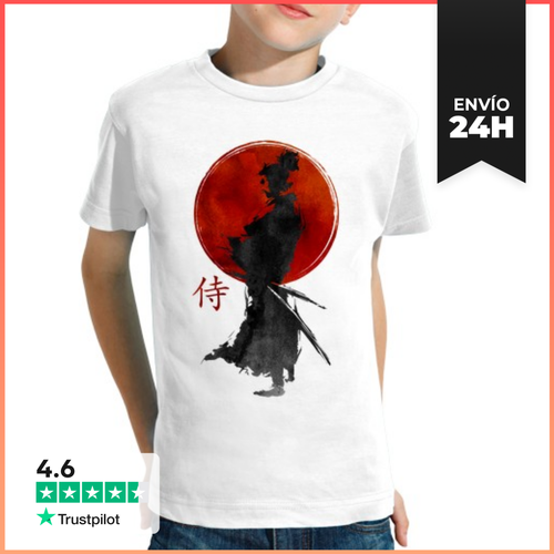 Camiseta Clásica Para Niños Samurai LaTostadora - latostadora.com - Modalova