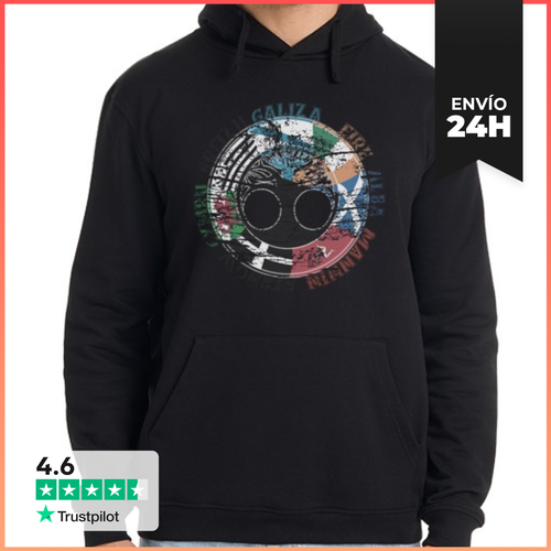 Sudadera Unisex Con Capucha Naciones Celtas LaTostadora - latostadora.com - Modalova