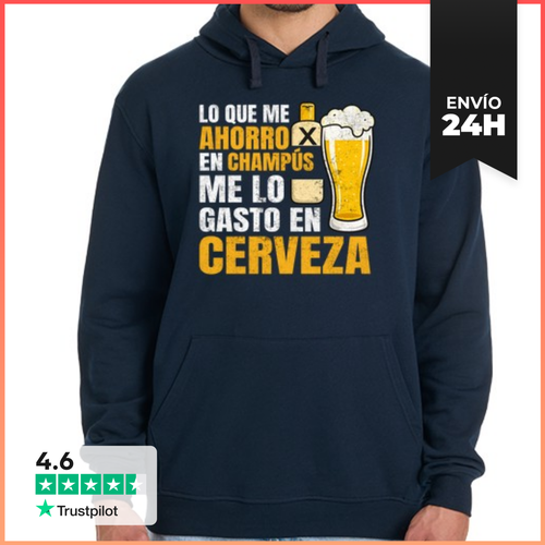 Sudadera Unisex Con Capucha Regalo Divertido Para Calvos Cerveza - latostadora.com - Modalova