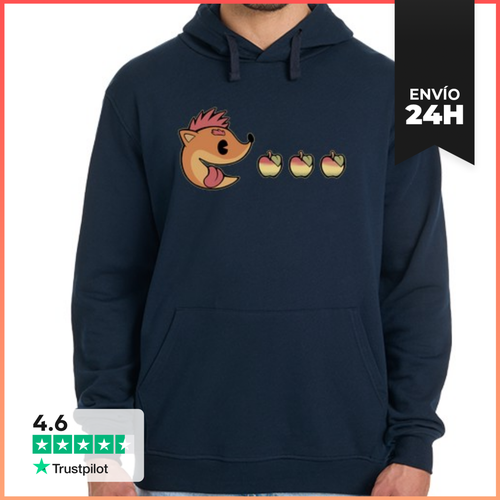 Sudadera Unisex Con Capucha Pac Bandicoot LaTostadora - latostadora.com - Modalova