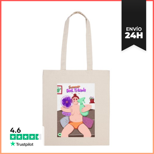 Bolsa De Tela Summer Best Friends LaTostadora - latostadora.com - Modalova