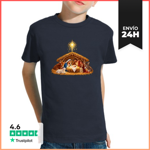 Camiseta Clásica Para Niños Natividad LaTostadora - latostadora.com - Modalova