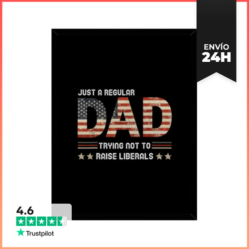 Cuadro Con Marco Vertical Día Del Padre LaTostadora - latostadora.com - Modalova