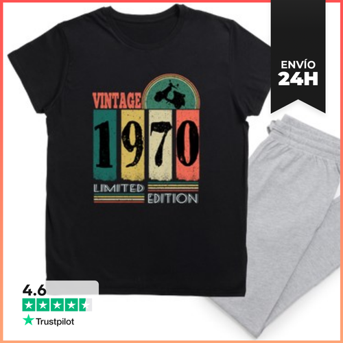Pijama Regalo Cumpleaños Año De Nacimiento 1970 LaTostadora - latostadora.com - Modalova