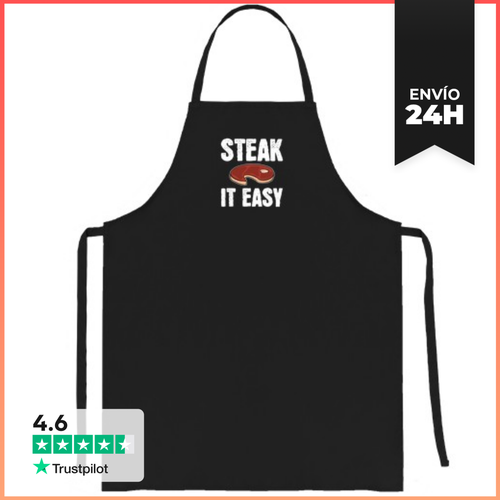 Delantal Bistec Fácil Parrilla Instructor Barbac LaTostadora - latostadora.com - Modalova
