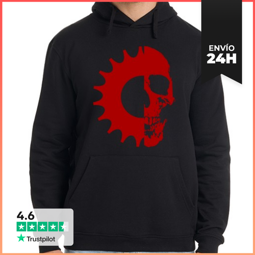 Sudadera Unisex Con Capucha Calavera Piñon LaTostadora - latostadora.com - Modalova
