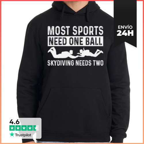 Sudadera Unisex Con Capucha Paracaidismo Divertido LaTostadora - latostadora.com - Modalova