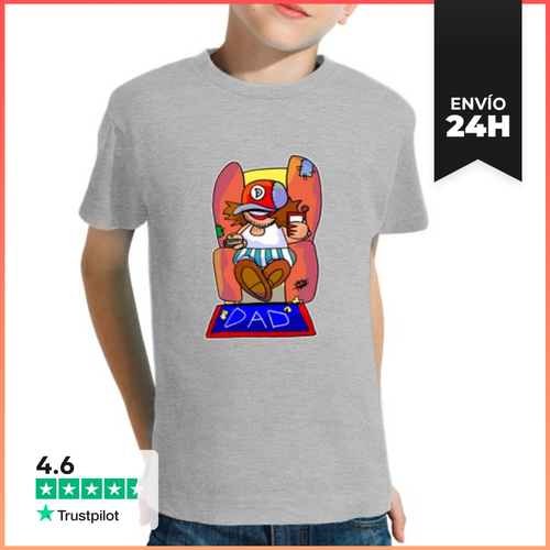 Camiseta Clásica Para Niños DADDY LaTostadora - latostadora.com - Modalova