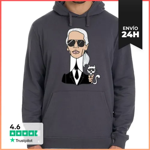 Sudadera Unisex Con Capucha Karl Lagerfeld. LaTostadora - latostadora.com - Modalova