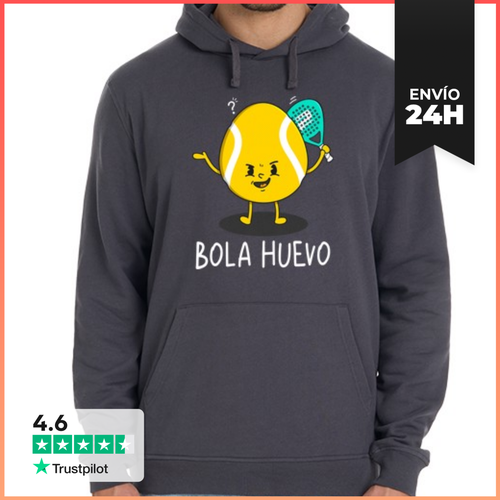 Sudadera Unisex Con Capucha Bola Huevo LaTostadora - latostadora.com - Modalova